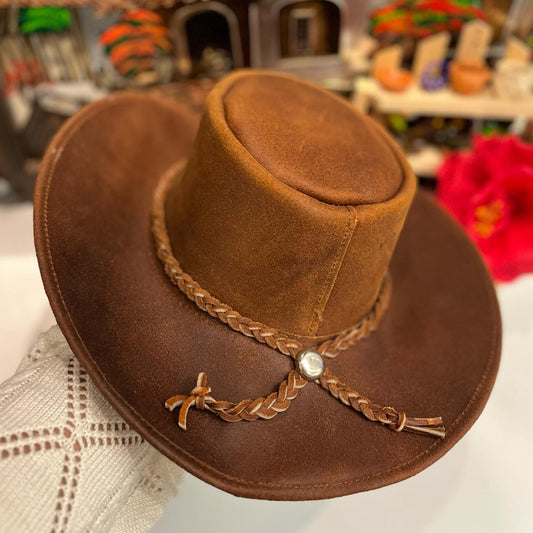 LEATHER HAT