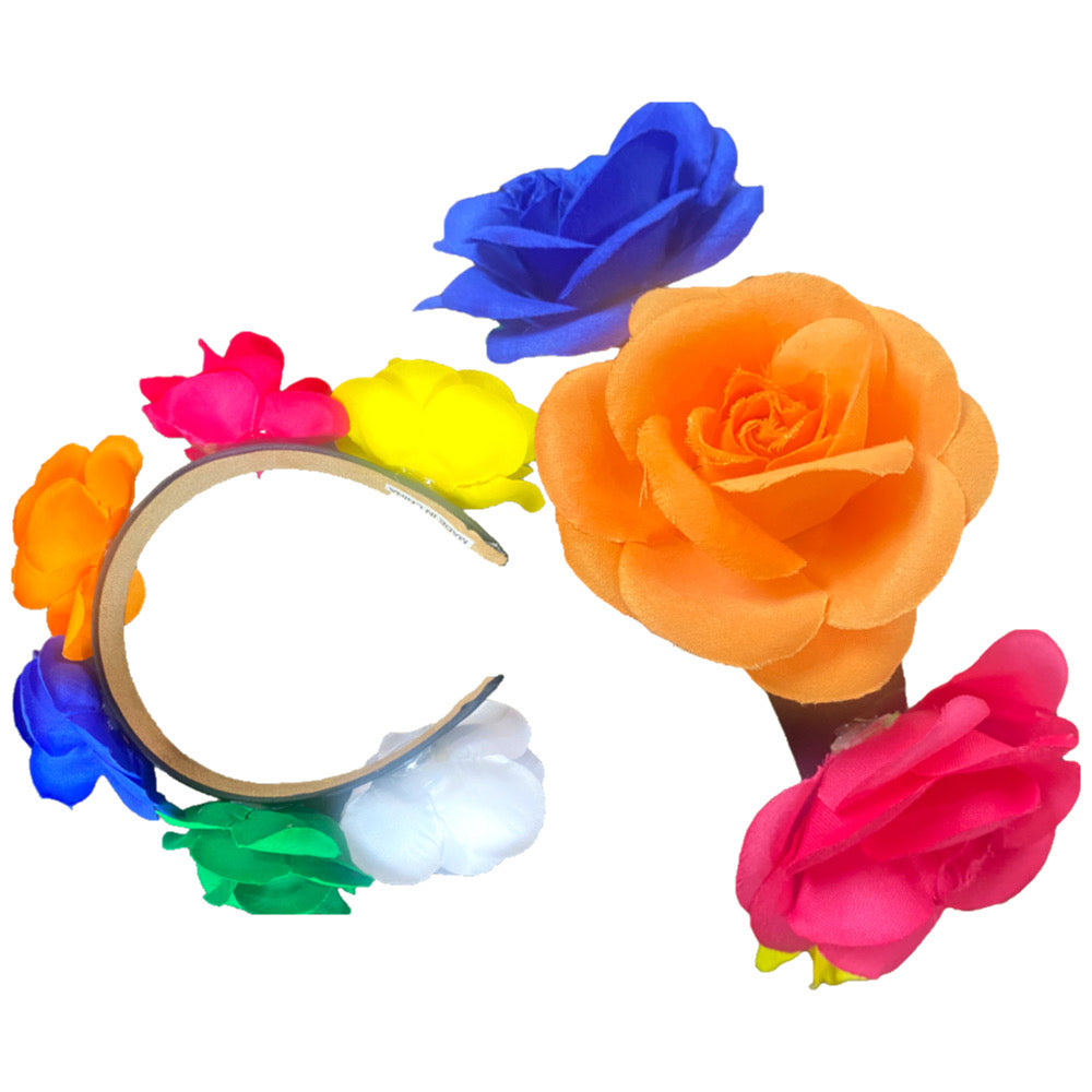 FLOWER HEADBAND FOLKLORICO